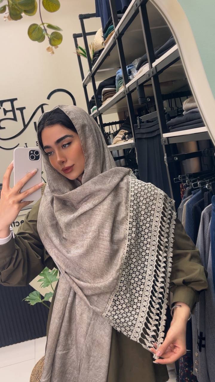 شال سنگشور دستک گیپور بسته10طرحی کد sm67 (عمده)