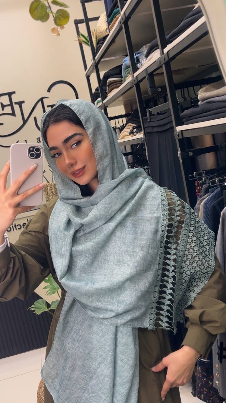 شال سنگشور دستک گیپور بسته10طرحی کد sm67 (عمده)