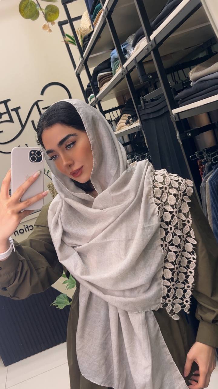 شال سنگشور دستک گیپور بسته10طرحی کد sm67 (عمده)