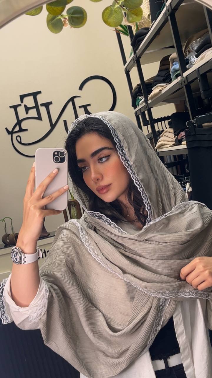 شال پلیسه سنگشور دورنوار بسته5طرحی کد sp62 (عمده)