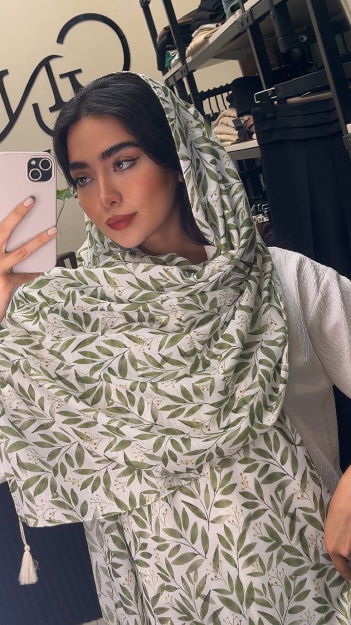 شال چاپی پک گل بسته10طرحی کد sh73 (عمده)