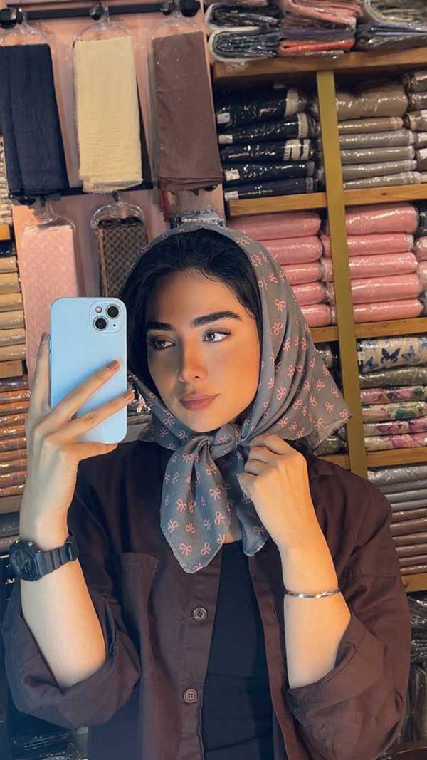 مینی اسکارف پاپیون بسته13رنگی کد mt67 (عمده)
