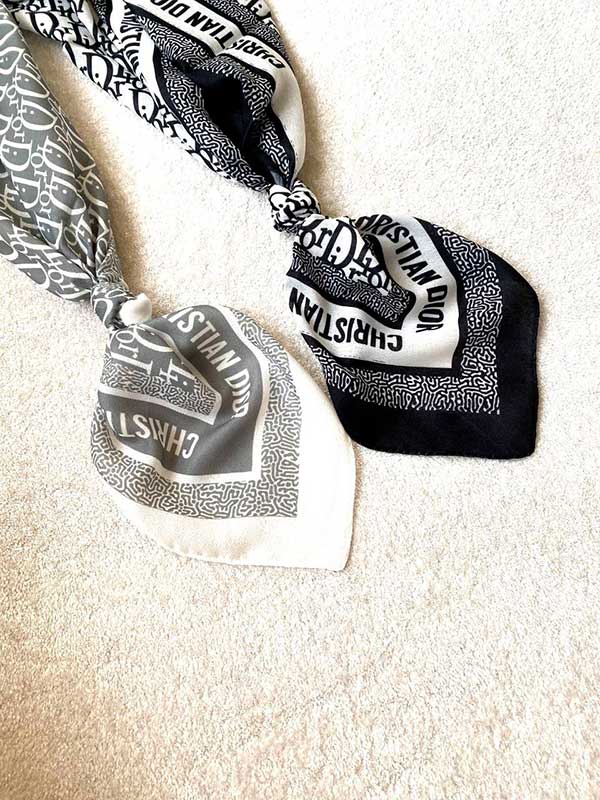 مینی اسکارف dior بسته10رنگی کد mt68 (عمده)
