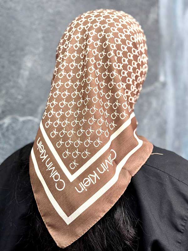 مینی اسکارف ck بسته10رنگی کد mt69 (عمده)
