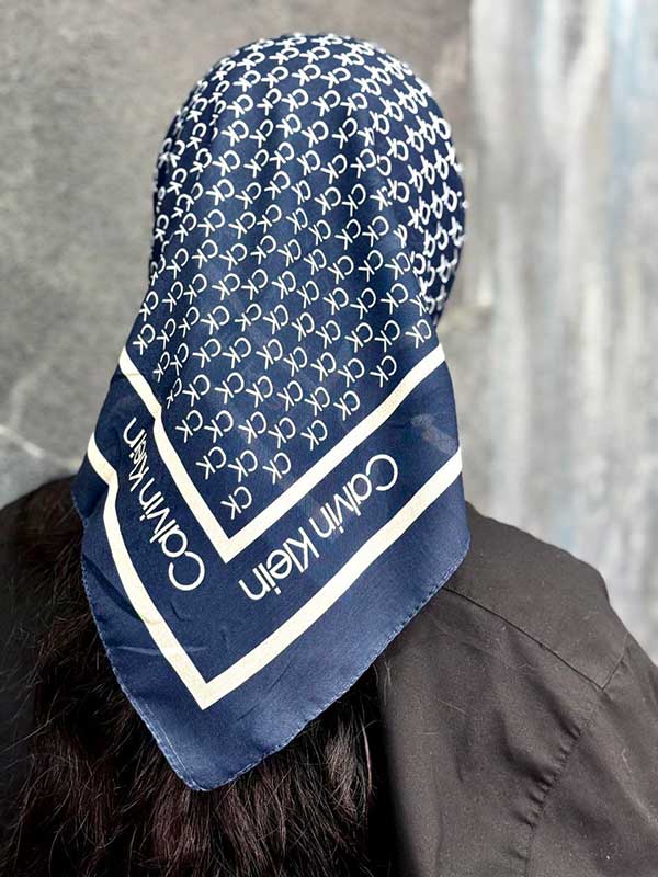 مینی اسکارف ck بسته10رنگی کد mt69 (عمده)
