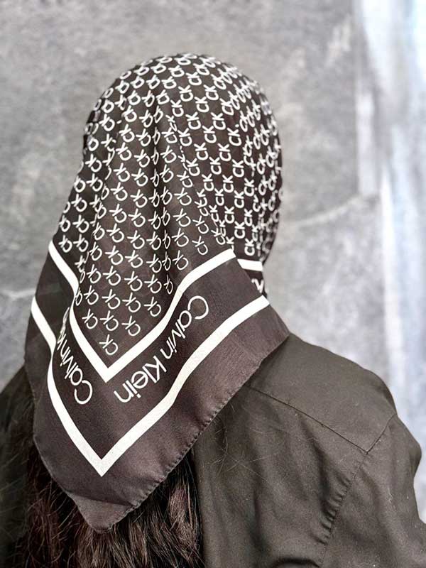 مینی اسکارف ck بسته10رنگی کد mt69 (عمده)
