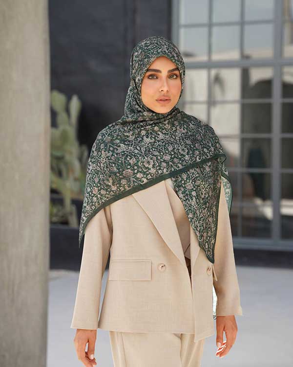 روسری گارزا بسته10رنگی کد r116 (عمده)
