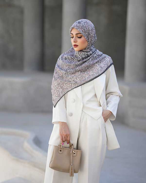 روسری گارزا بسته10رنگی کد r116 (عمده)
