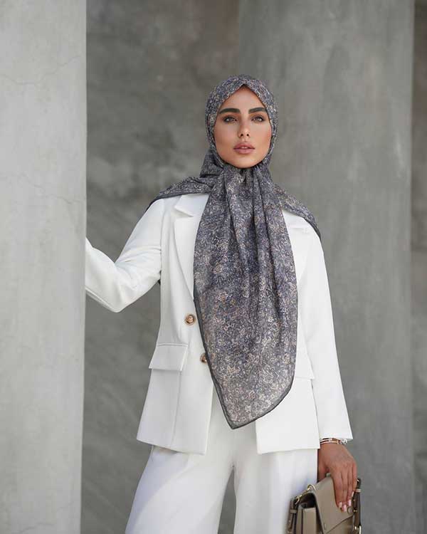 روسری گارزا بسته10رنگی کد r116 (عمده)
