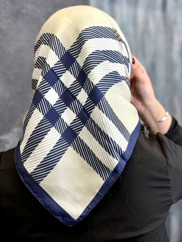 مینی اسکارف پک سورمه ای بسته10طرحی کد mt72 (عمده)
