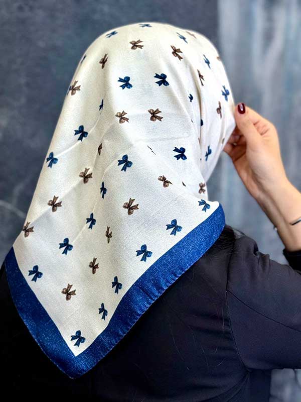 مینی اسکارف پک سورمه ای بسته10طرحی کد mt72 (عمده)
