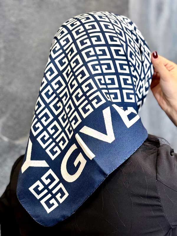 مینی اسکارف پک سورمه ای بسته10طرحی کد mt72 (عمده)
