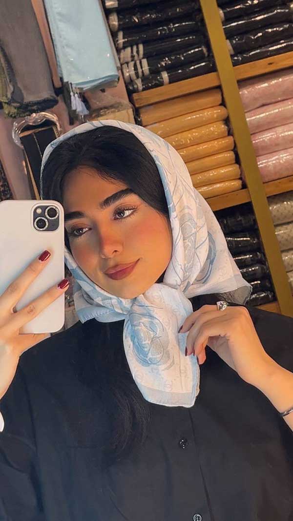 💙خرید مینی اسکارف پک آبی طرح‌دار بسته ۱۰ عددی | فروش عمده مینی اسکارف باکیفیت
