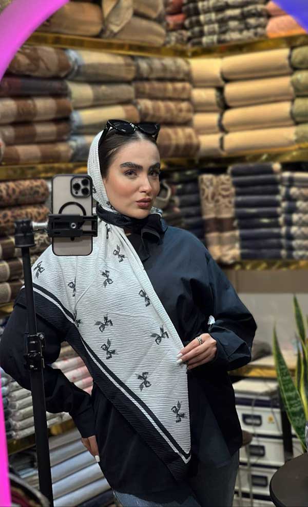 روسری پلیسه
