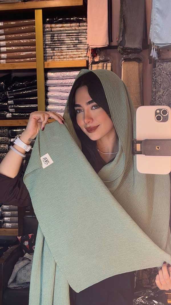 شال پلیسه پاییزه
