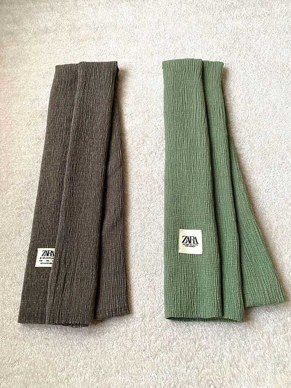 شال پلیسه پاییزه
