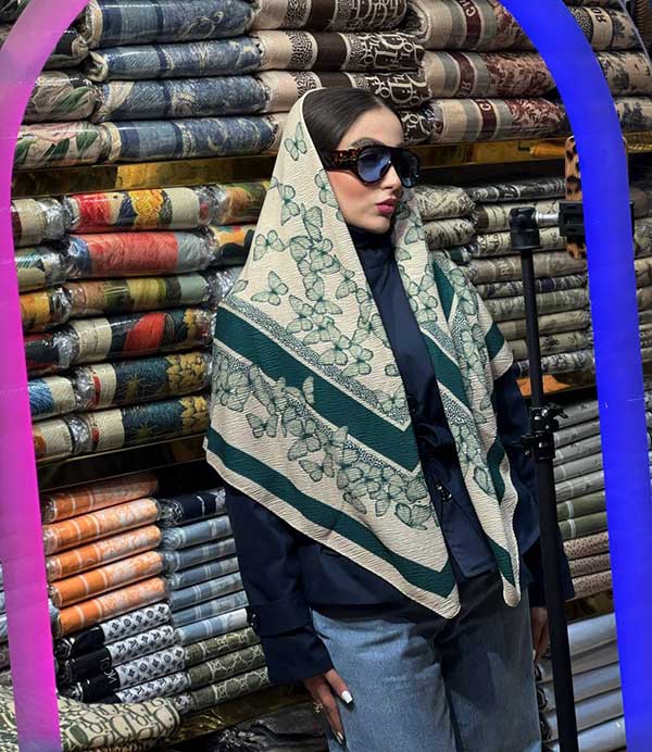 خرید روسری پلیسه بسته ۶ عددی | فروش عمده روسری پلیسه با قیمت مناسب
