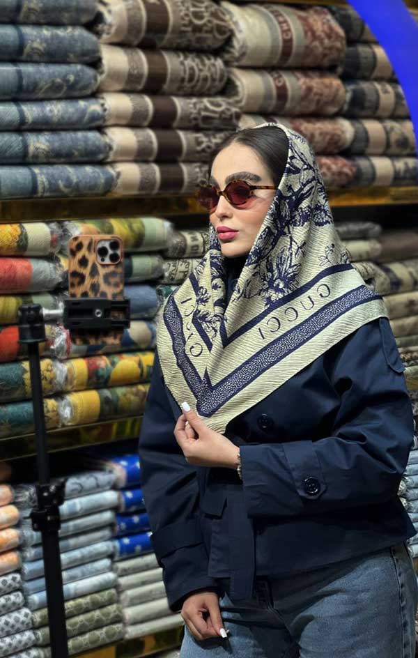 خرید روسری پلیسه بسته ۶ عددی | فروش عمده روسری پلیسه با قیمت مناسب
