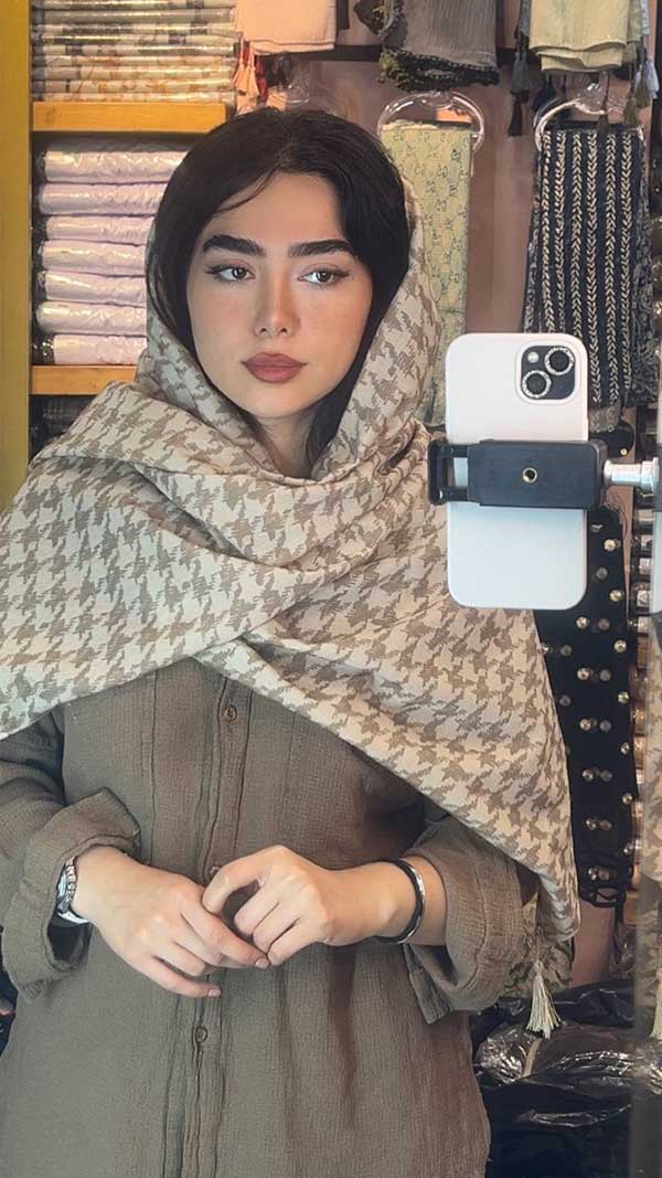 شال جیر پک کرم بسته6طرحی کد sc85 (عمده)
