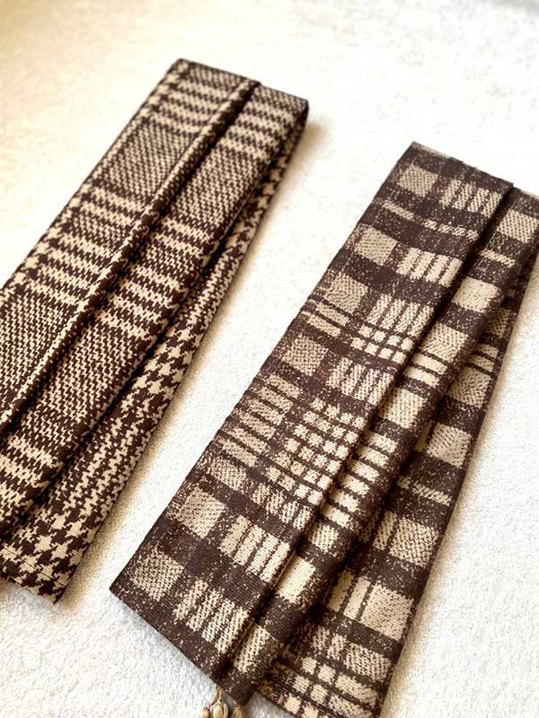 شال جیر پک قهوه ای طرح بیگ اسکارف
