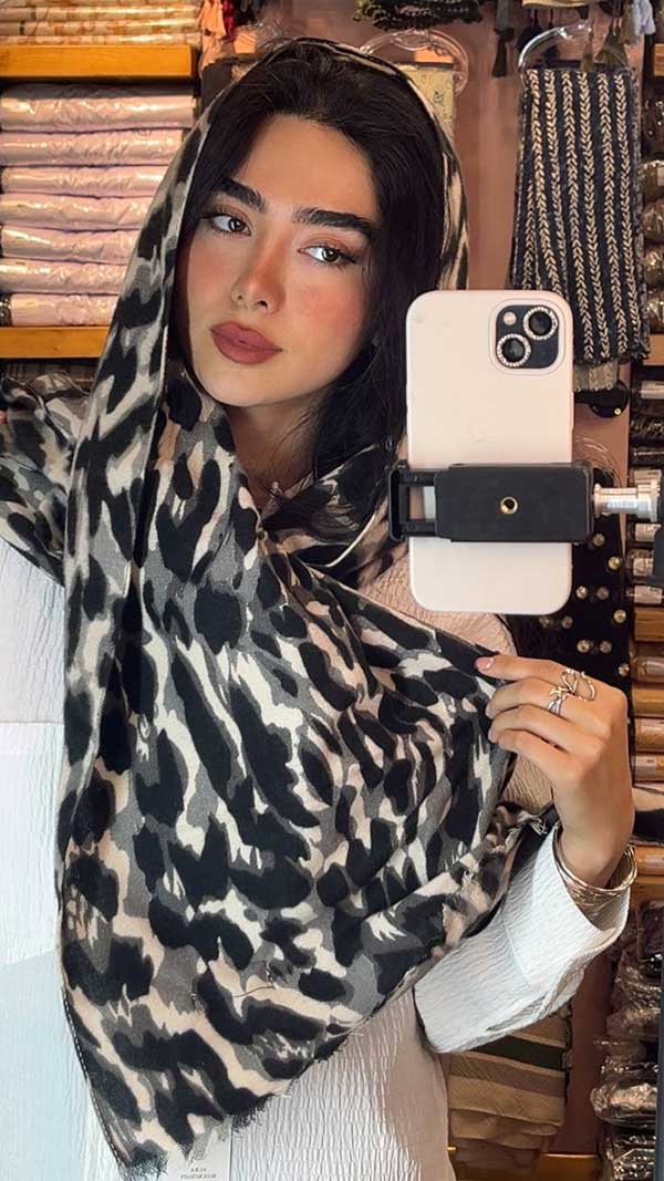 شال موهر پلنگی
