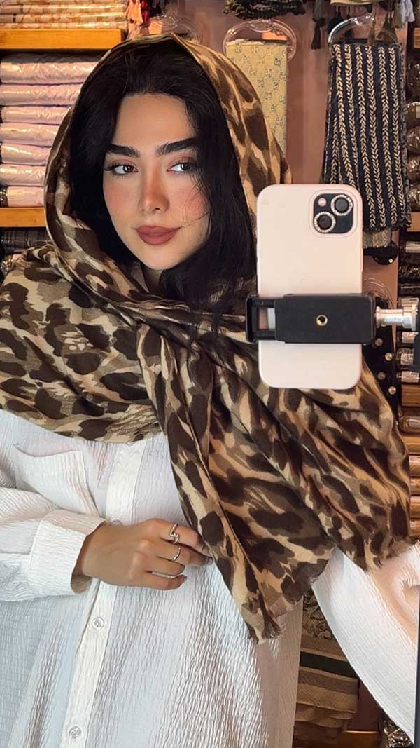 شال موهر پلنگی
