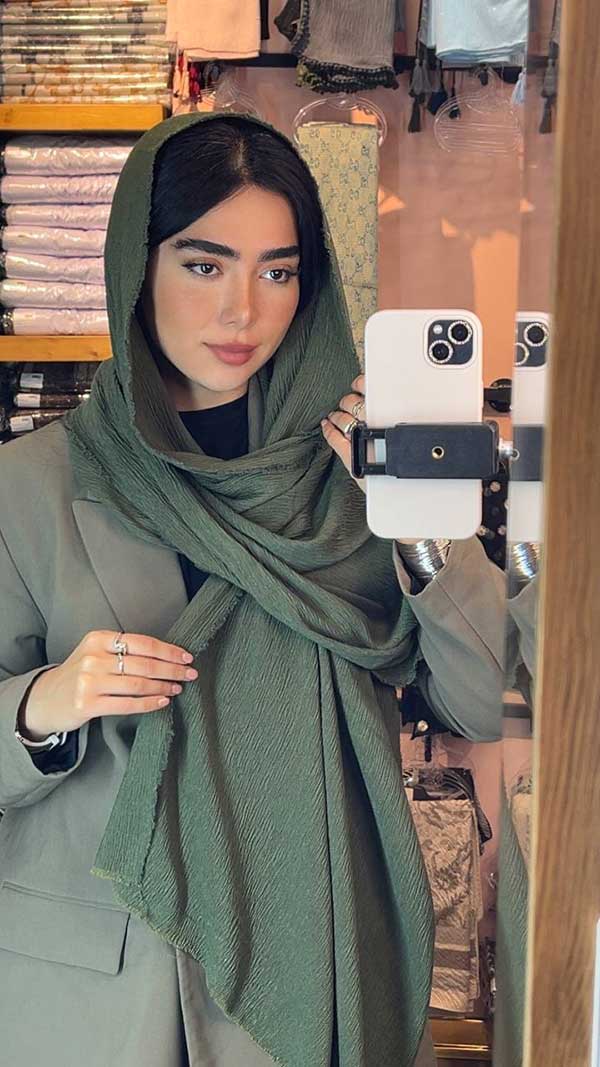 شال پلیسه دورریش
