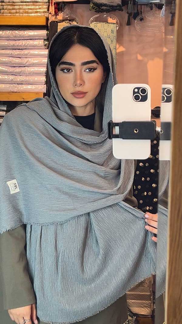 شال پلیسه دورریش
