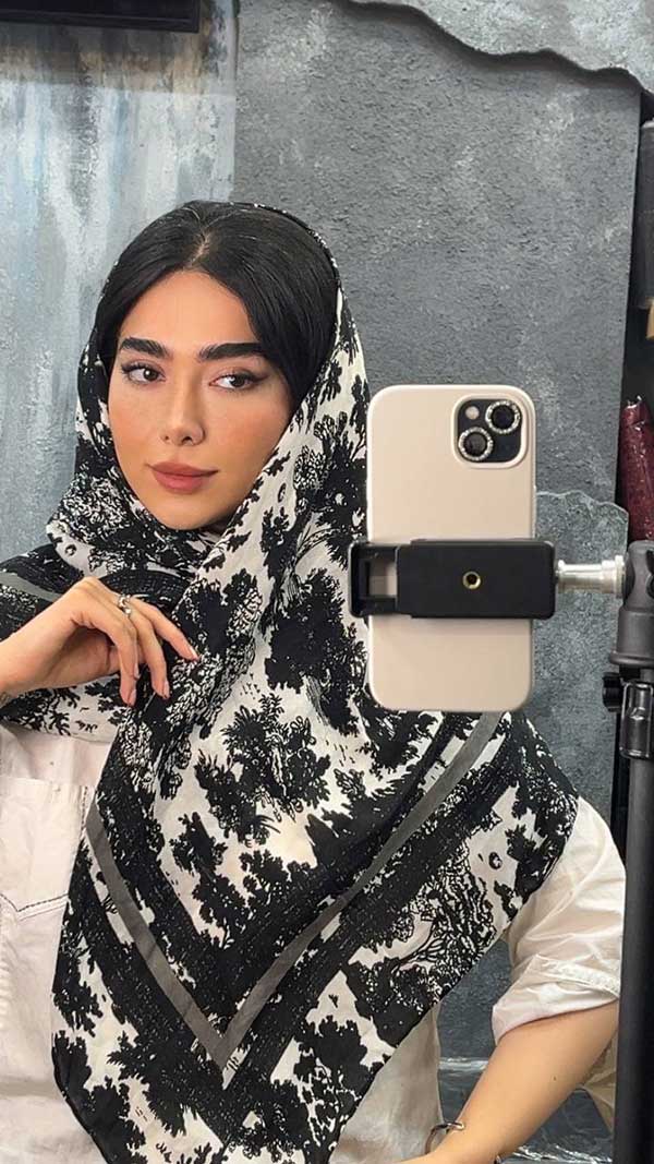 روسری چاپ خیس بسته6رنگی کد r142 (عمده)
