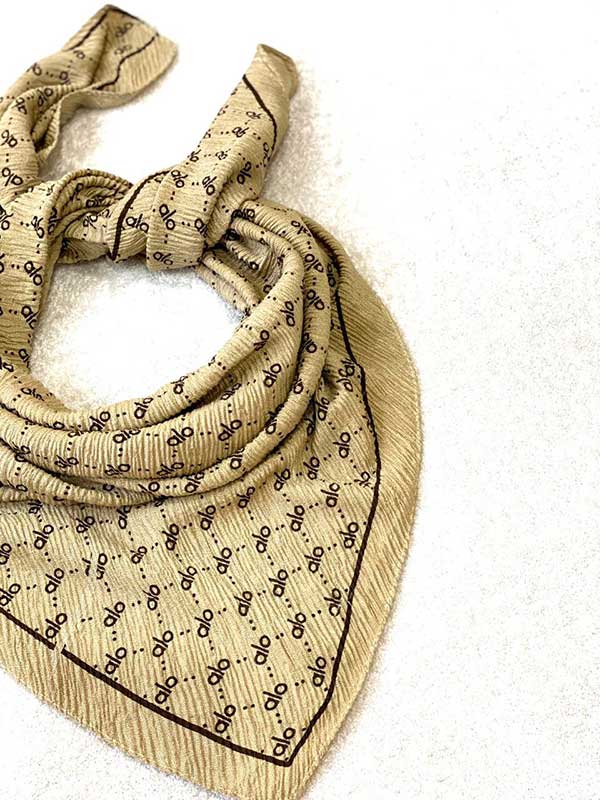 روسری پلیسه alo بسته6رنگی r146 (عمده)
