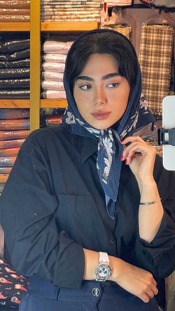 روسری پلیسه پک سورمه ای بسته10طرحی کد r148 (عمده)
