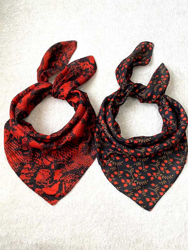 مینی اسکارف یلدایی بسته6طرحی کد mt84 (عمده)
