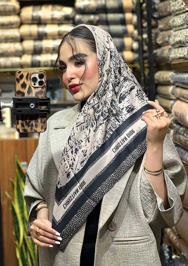 مینی اسکارف بسته4 رنگی کد mt86 (عمده)
