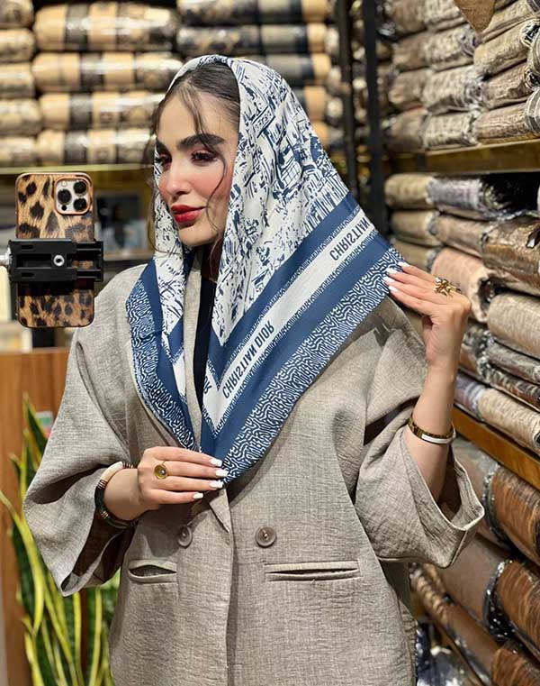 مینی اسکارف بسته4 رنگی کد mt86 (عمده)
