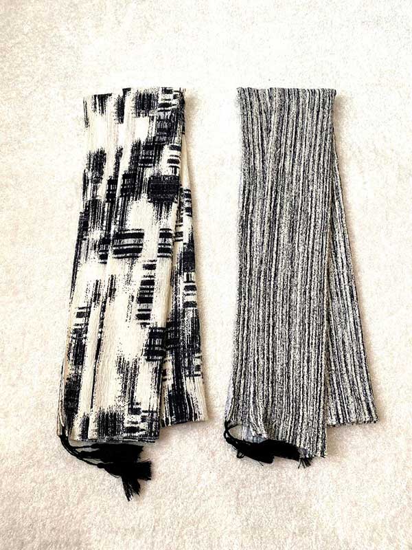 شال پلیسه برشکا پک سفیدمشکی کد sp53 (عمده)
