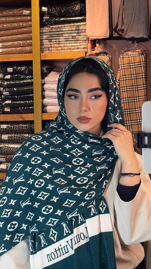 شال پلیسه برشکا پک زمردی بسته6طرحی کد sp55 (عمده)
