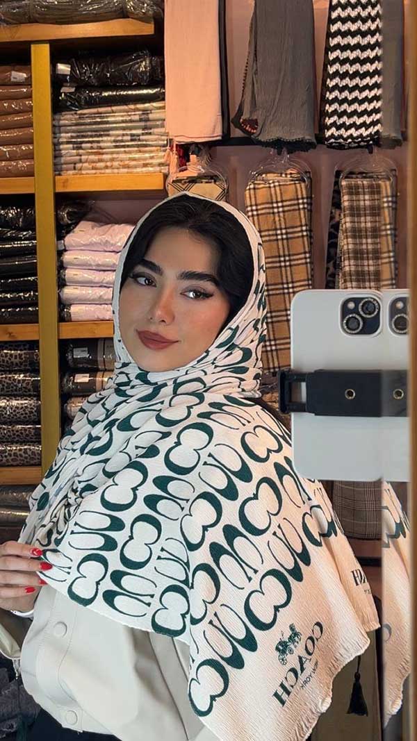 شال پلیسه برشکا پک زمردی بسته6طرحی کد sp55 (عمده)
