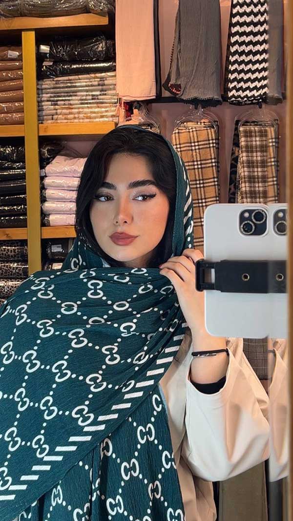 شال پلیسه برشکا پک زمردی بسته6طرحی کد sp55 (عمده)
