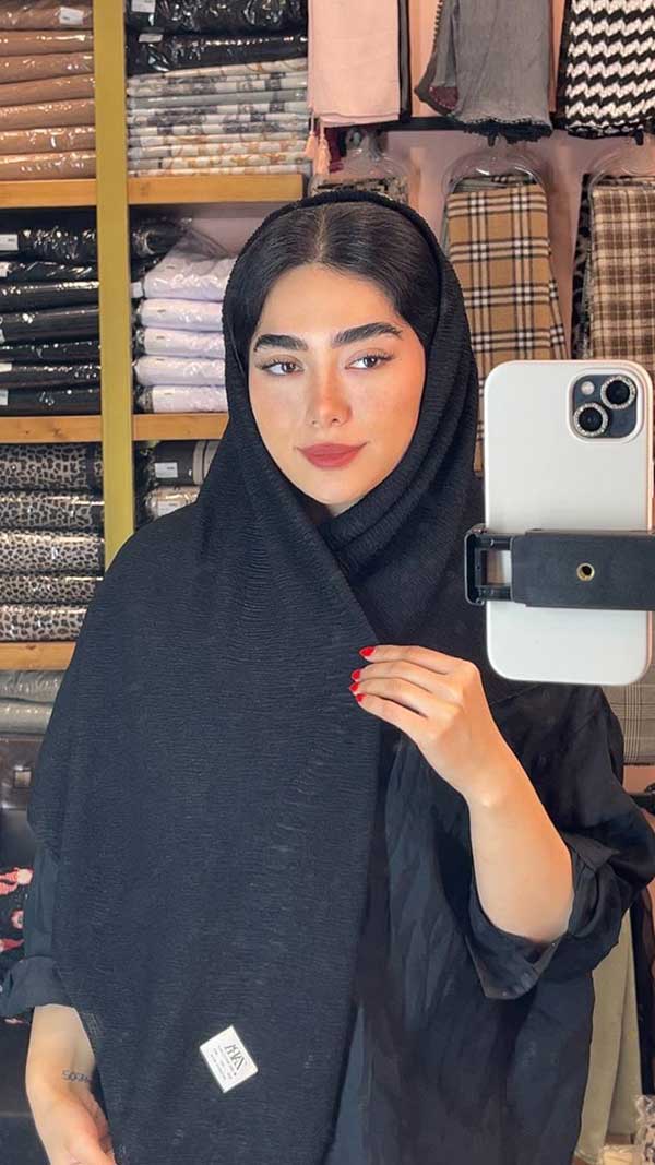 روسری پلیسه درختی بسته7رنگی کد rp8 (عمده)
