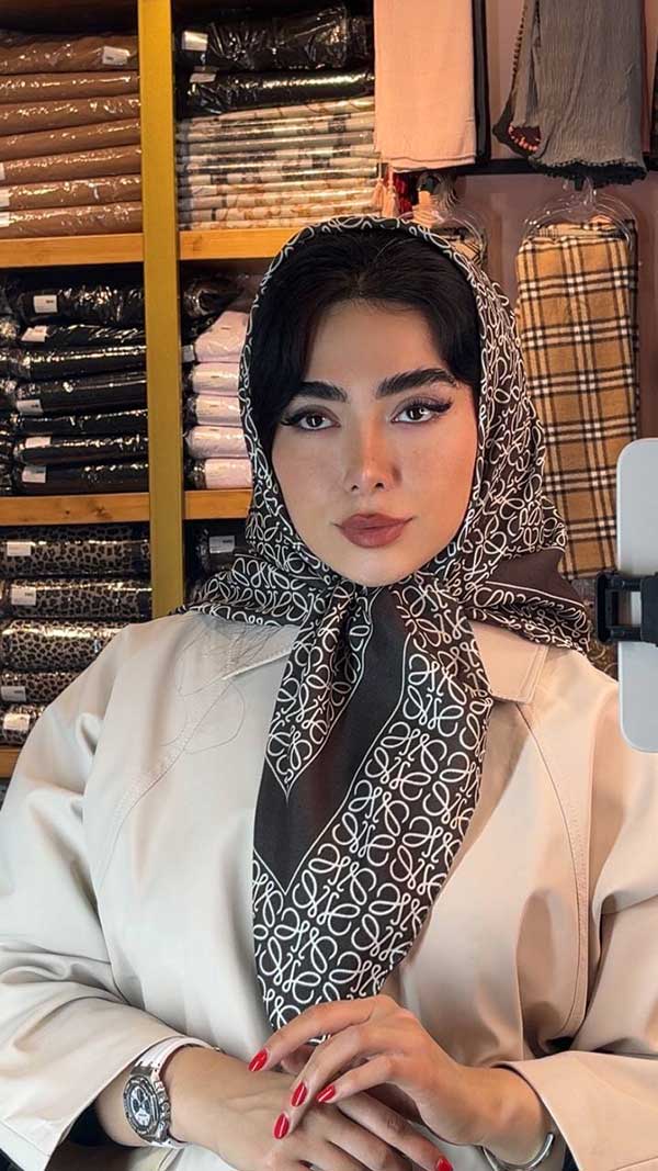 روسری طرحدار بسته5رنگی کد r149 (عمده)
