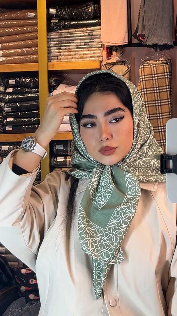 روسری طرحدار بسته5رنگی کد r149 (عمده)
