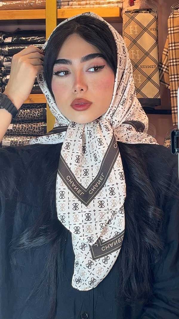 روسری طرح شنل بسته5رنگی کد r150 (عمده)
