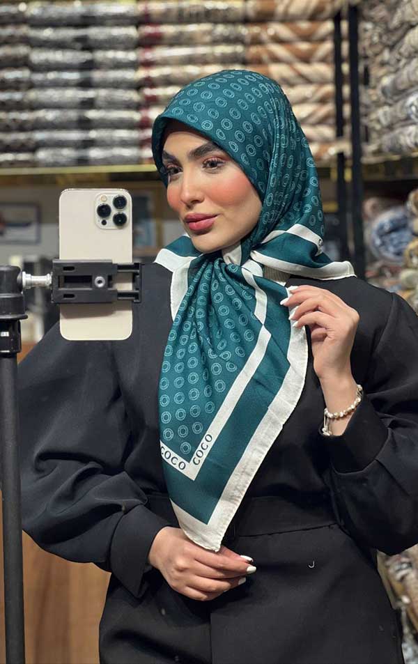 روسری کوکو بسته5رنگی کد r154 (عمده)
