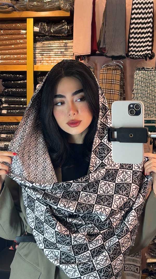 شال موهر دورو بسته4رنگی کد sc67 (عمده)
