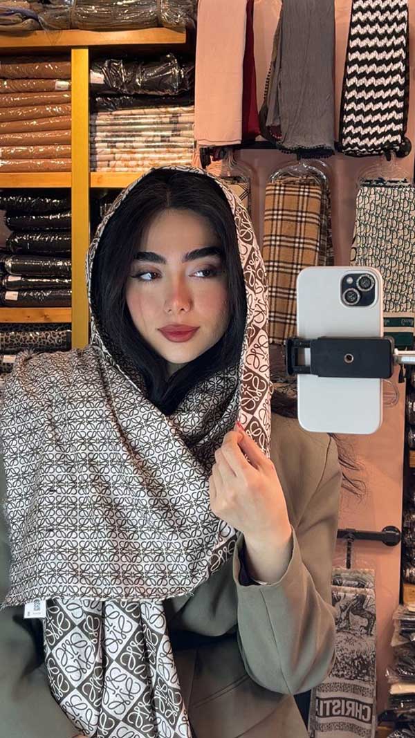 شال موهر دورو بسته4رنگی کد sc67 (عمده)
