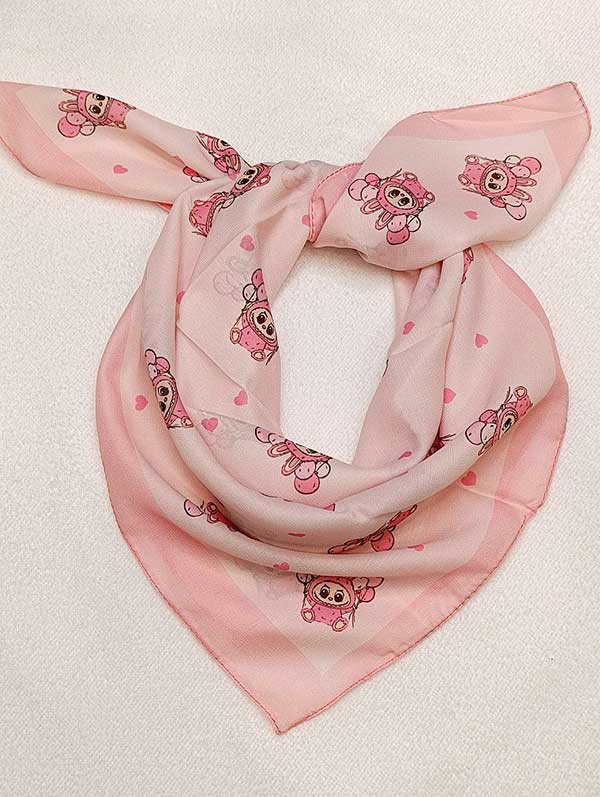 روسری بچگانه بسته6طرحی کد mt95 (عمده)
