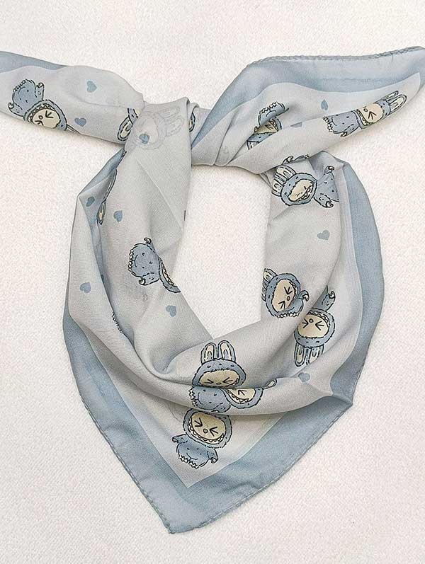 روسری بچگانه بسته6طرحی کد mt95 (عمده)
