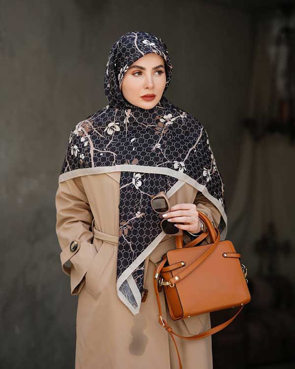 روسری گارزا دستدوز بسته2رنگی کد mt98 (عمده)
