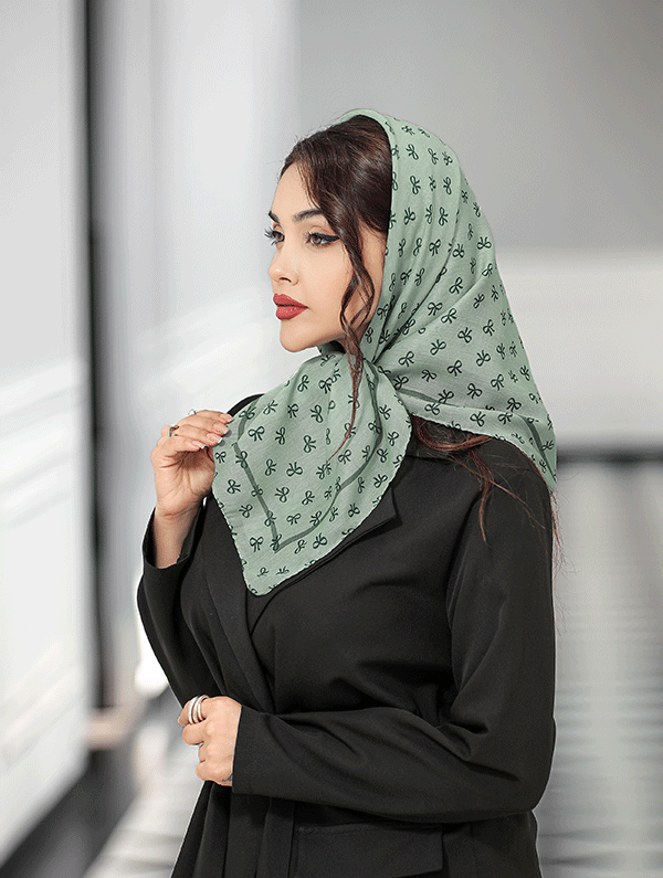 مینی اسکارف پاپیون بسته10رنگی کد mt97 (عمده)

