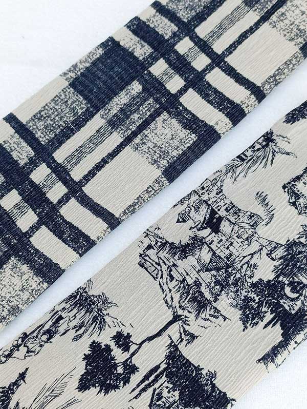 شال پلسه پک سفیدمشکی بسته6طرحی کد sp77 (عمده)
